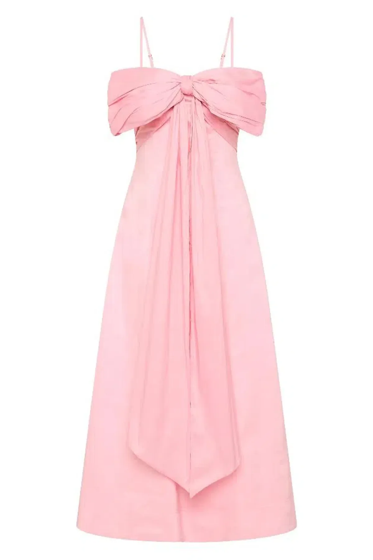 🩷New AJE Scarlett Bow Midi Dress - Size 14 - Cherry Blossom Pink🩷 - Image 8