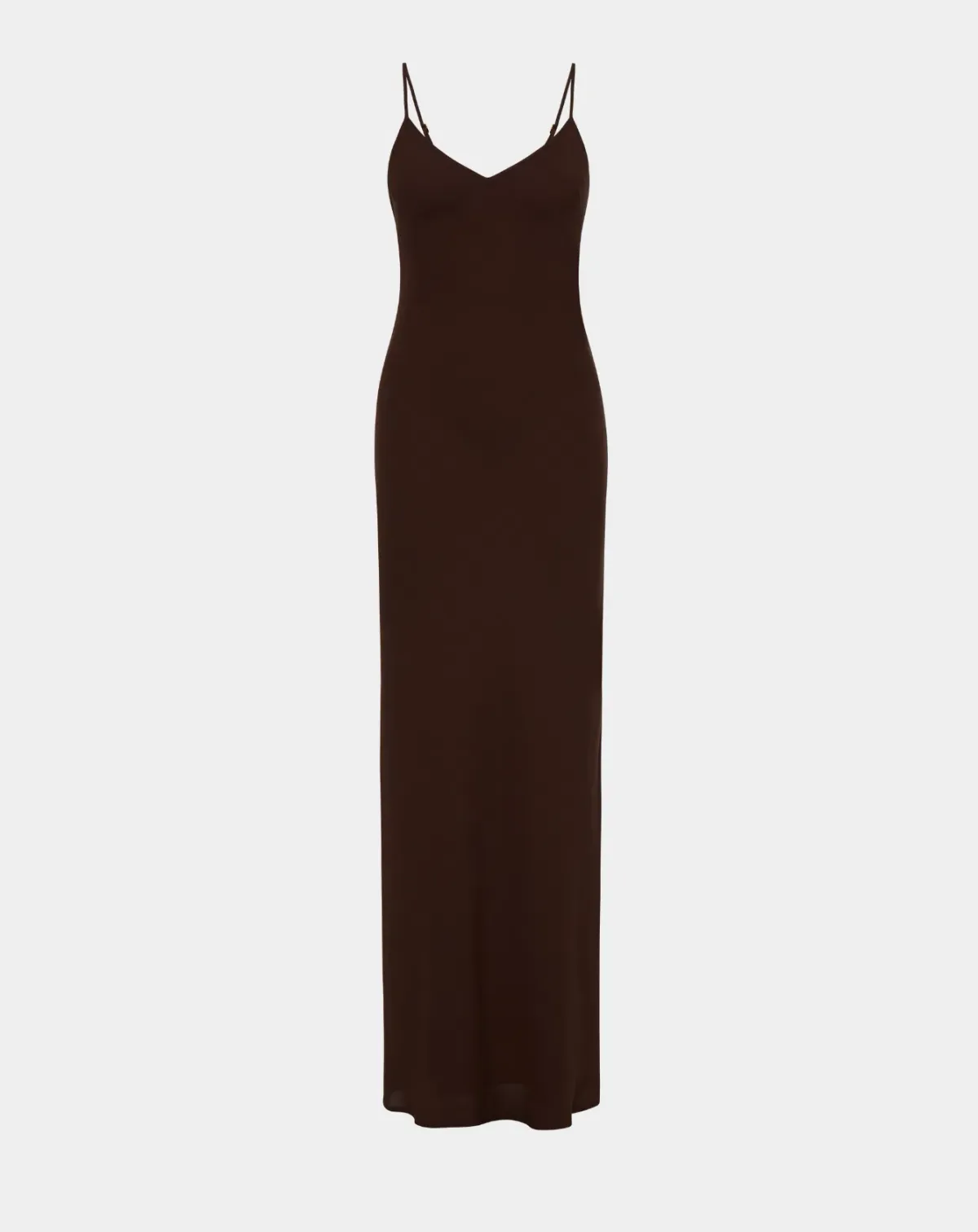 With Harper Lu Georgette Maxi Dress in Chocolate Brown Size M / AU 10 - Image 5