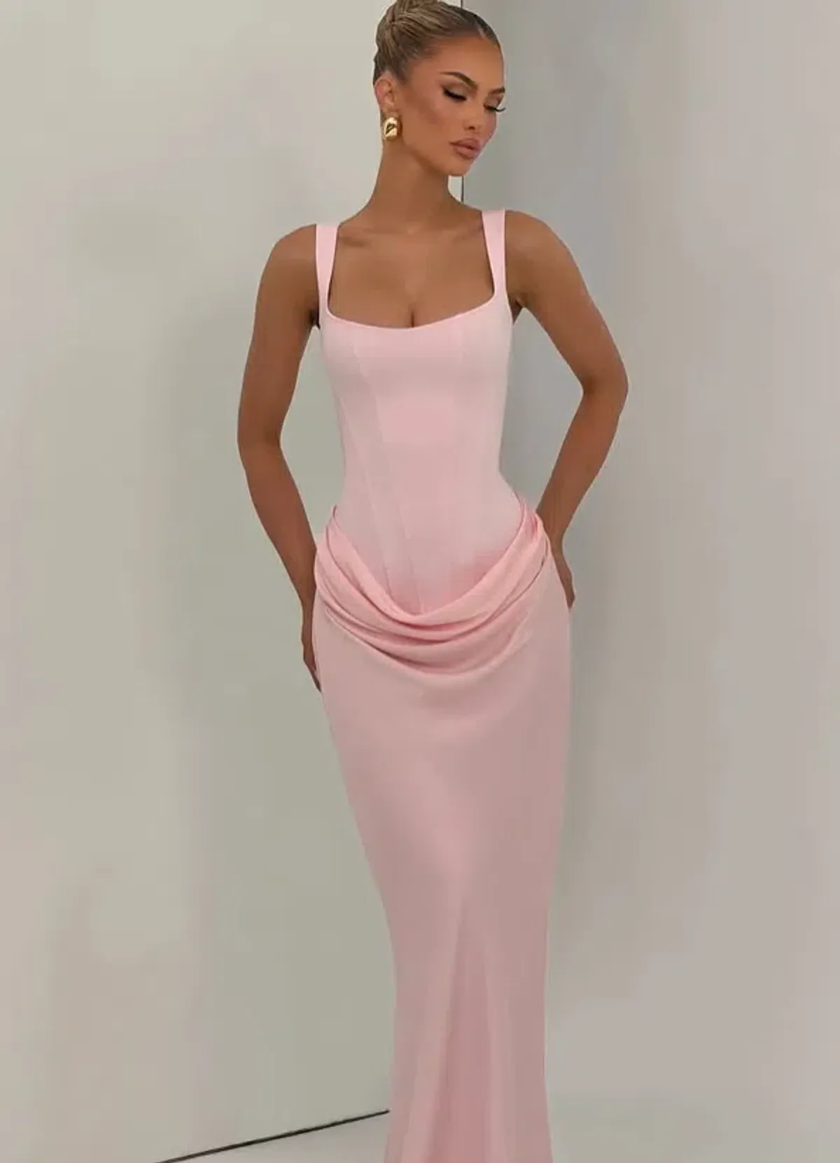 Babyboo Fashion Cornelia Maxi Dress BLUSH 6 - Image 1