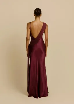 ARCINA ORI HELENA DRESS PLUM SIZE 10 (M) for rent on The Volte - image 6