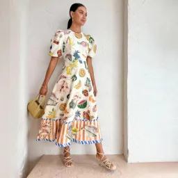 Alemais Theo Midi Dress Size 8 for rent on The Volte - image 1