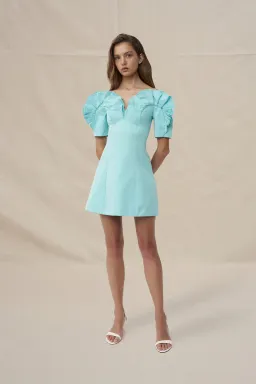 Ramira Off Shoulder Mini Dress by By Johnny Size 8 for rent on The Volte - image 3