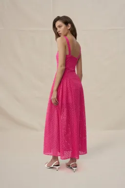 Willow Anglaise Sun Dress by By Johnny Size 8 for rent on The Volte - image 5