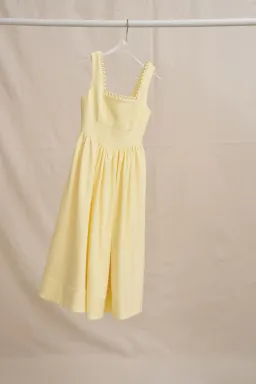 Nova Scallop Midi Dress by By Johnny Size 8 for rent on The Volte - image 7