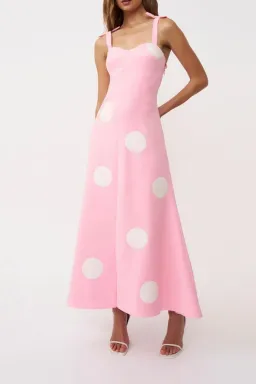 Dolcetto Spot Ankle Dress by By Johnny Size 8 for rent on The Volte - image 1
