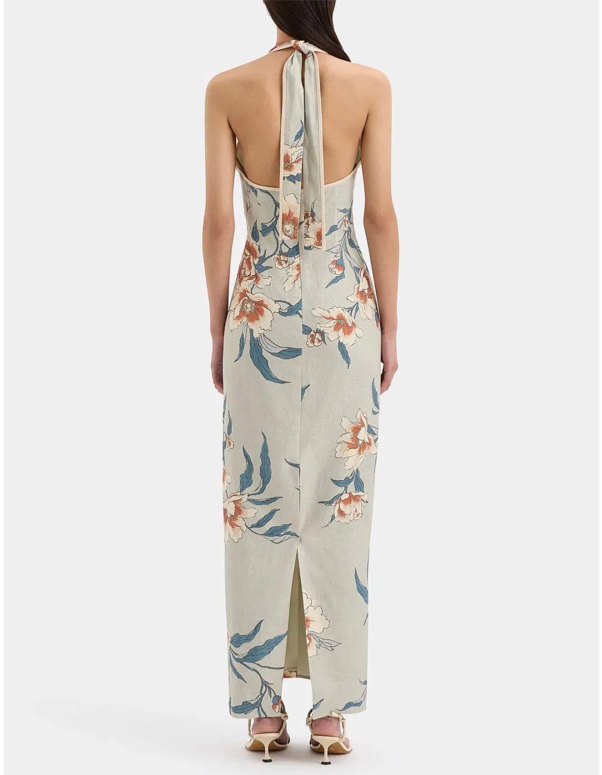 SIR Roisin Halter Midi Dress Size 0 / AU 6 - Image 3