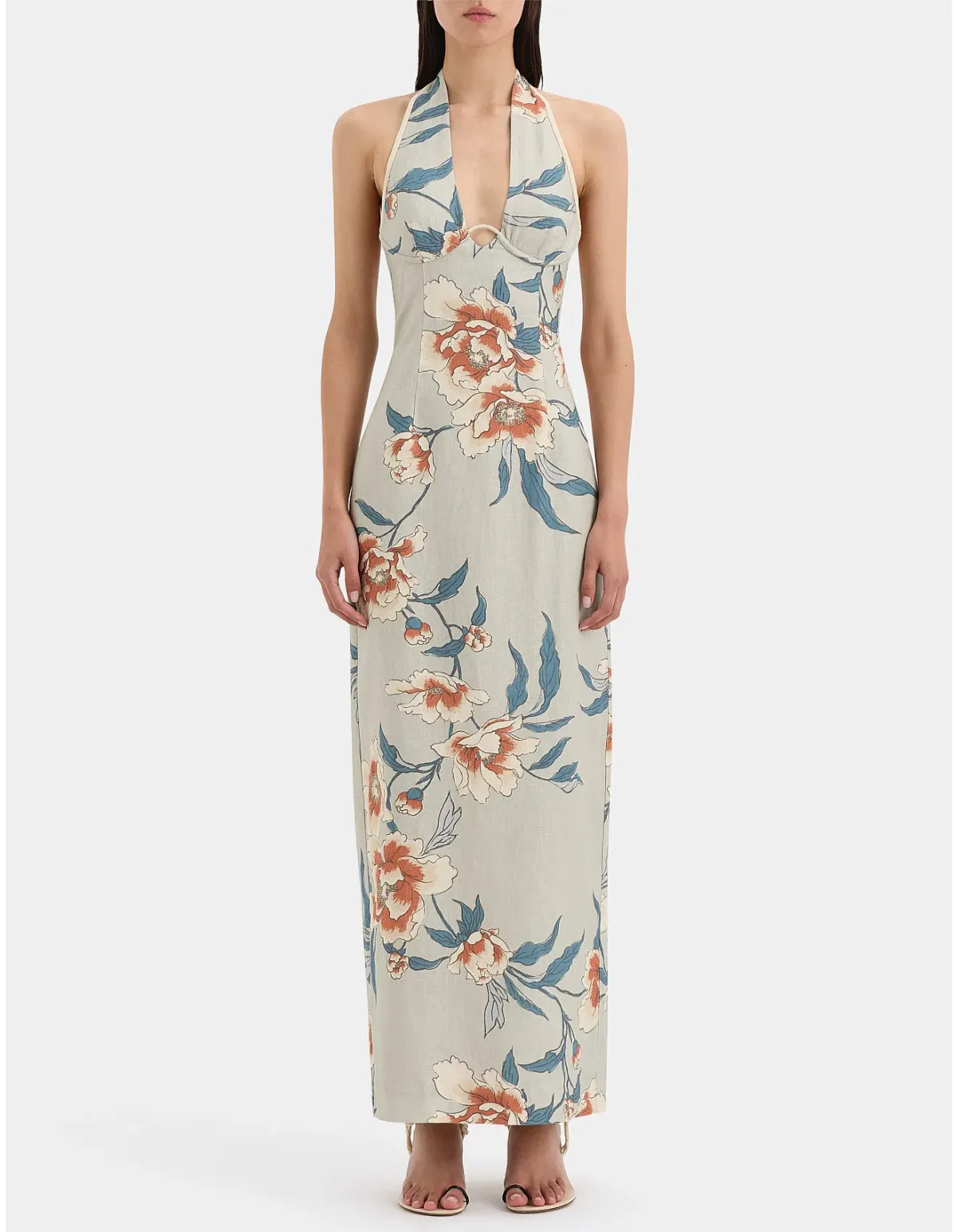 SIR Roisin Halter Midi Dress Size 0 / AU 6 - Image 1