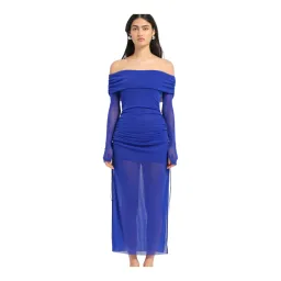 BENNI Blaire Maxi Dress Gown In Cobalt Blue | Size 8 for rent on The Volte - image 1