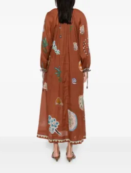 Alémais LAURENCE TIE FRONT SHIRTDRESS 8 for rent on The Volte - image 3