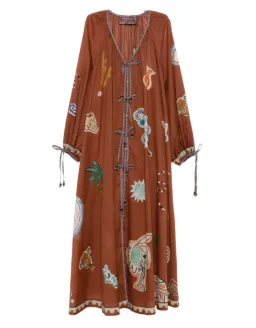 Alémais LAURENCE TIE FRONT SHIRTDRESS 10 for rent on The Volte - image 1