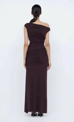 Bec & Bridge Kailani Asym Dress in Chocolate Brown Size 6 for rent on The Volte - image 11