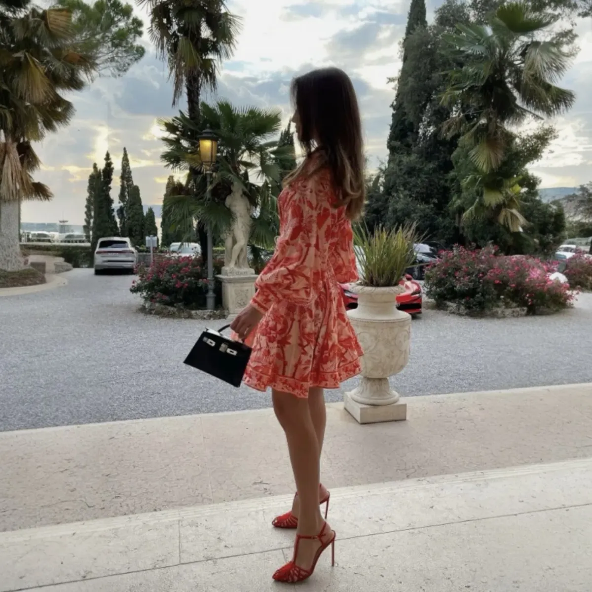 Zimmermann Lyre Billow Mini Dress Size 0 / 8 AU - Image 3