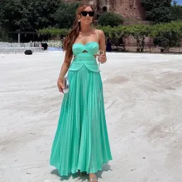 Acler Atholton Midi Dress Arctic Mint Size AU 8  for rent on The Volte - image 4