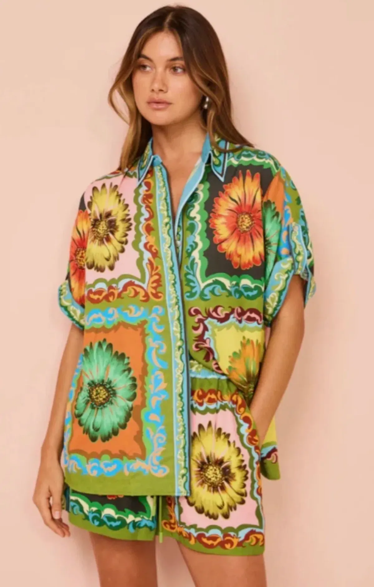 ALEMAIS DISCO DAISY SHORT AND TOP SET - Image 1