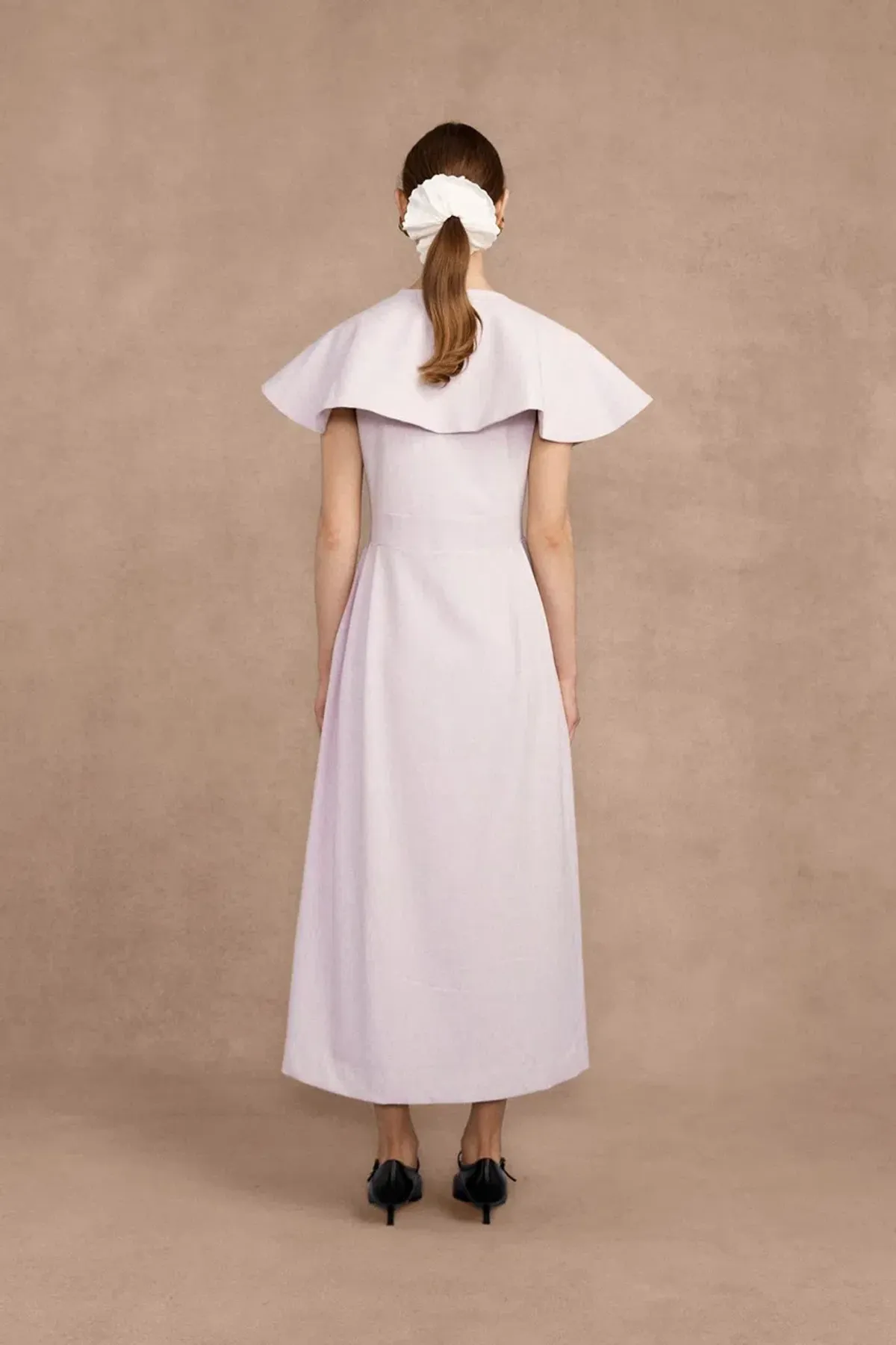 Lovaan Jolene Dress Lilac Size 14 - Image 4