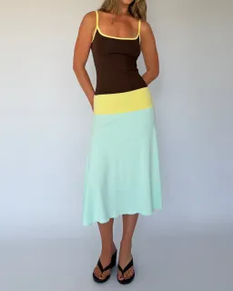 Blanch Lucy Midi Dress in Mirage Size 8 for rent on The Volte - image 1