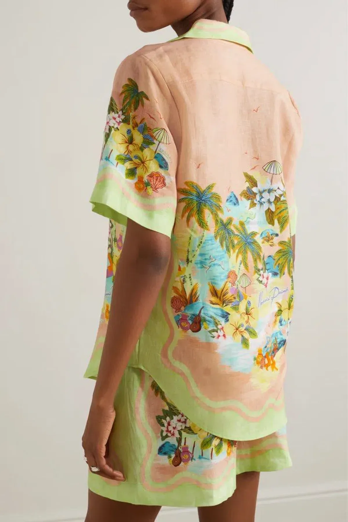 ALEMAIS MERMAID POINT SHIRT AND SHORT SET SIZE 8 - Image 4