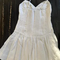 Aje white corset mini dress  for rent on The Volte - image 3