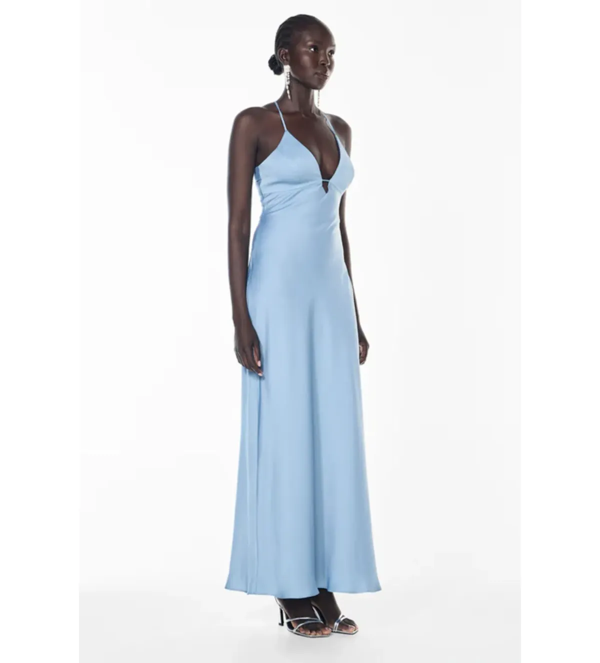 Manning Cartell Time to Shine Slip Dress in Powder Blue Size AU4 - Image 2