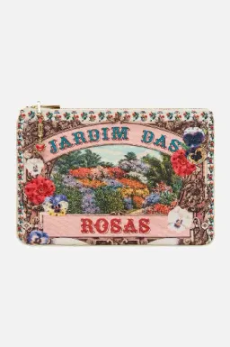 Camilla Dress and Clutch Aromatic Amor Blouson Sleeve Bias Dress size S 8-10 for rent on The Volte - image 10