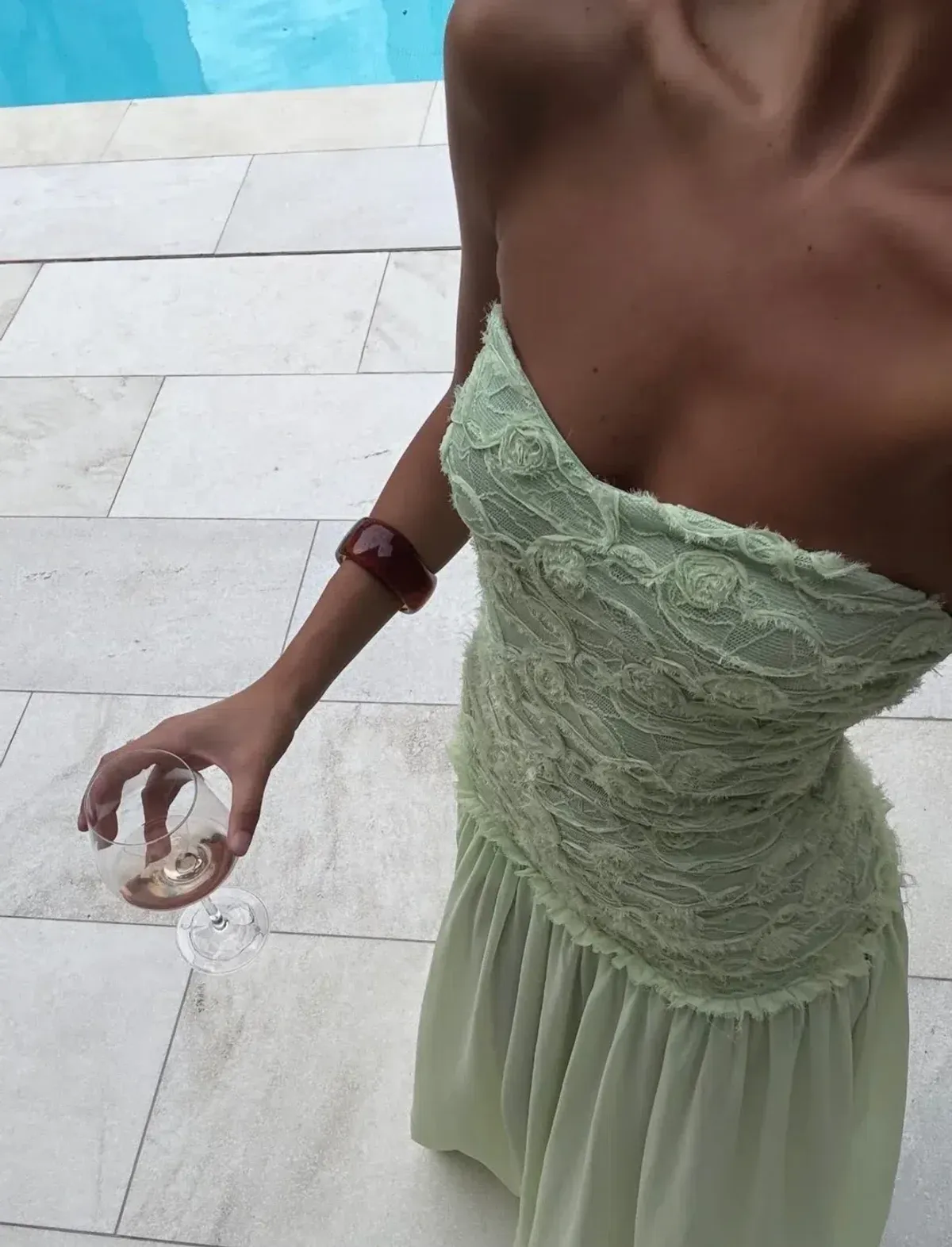 Jefre Sei Renata Maxi Dress Mint size XS - Image 5