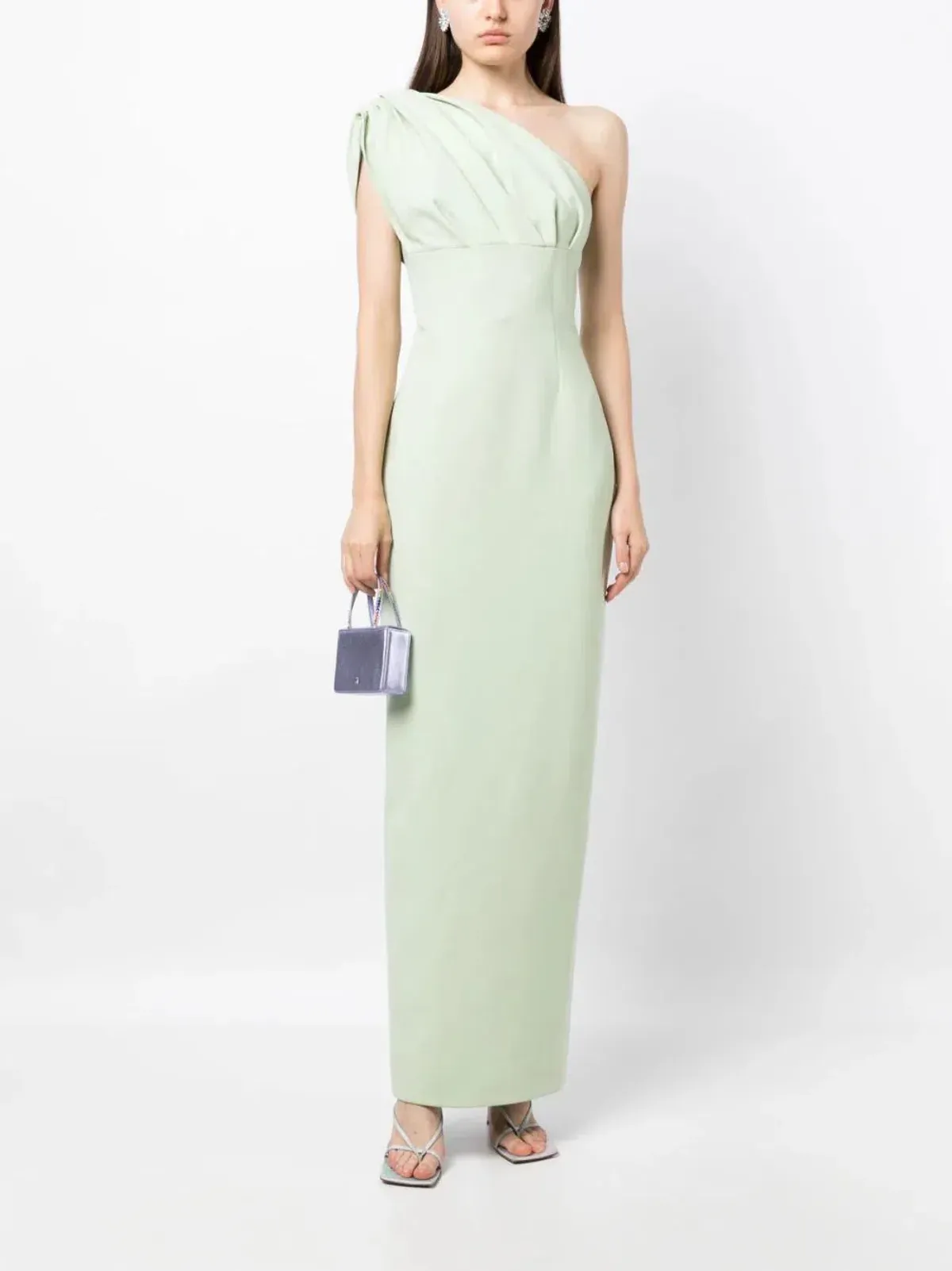 Rachel Gilbert Winnie Gown in Seafoam Green Size 6 - Image 2