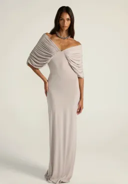 Ance Gria - Neve Dress in Grey Size XS for rent on The Volte - image 1