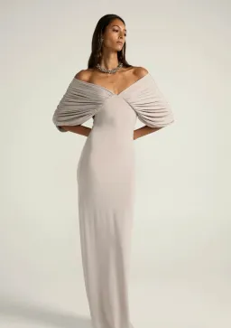 Ance Gria - Neve Dress in Grey Size XS for rent on The Volte - image 2