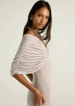 Ance Gria - Neve Dress in Grey Size XS for rent on The Volte - image 6