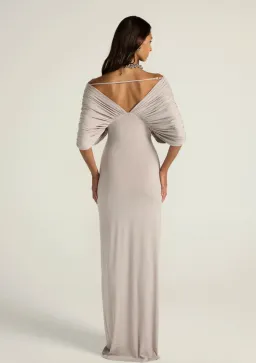 Ance Gria - Neve Dress in Grey Size M for rent on The Volte - image 7