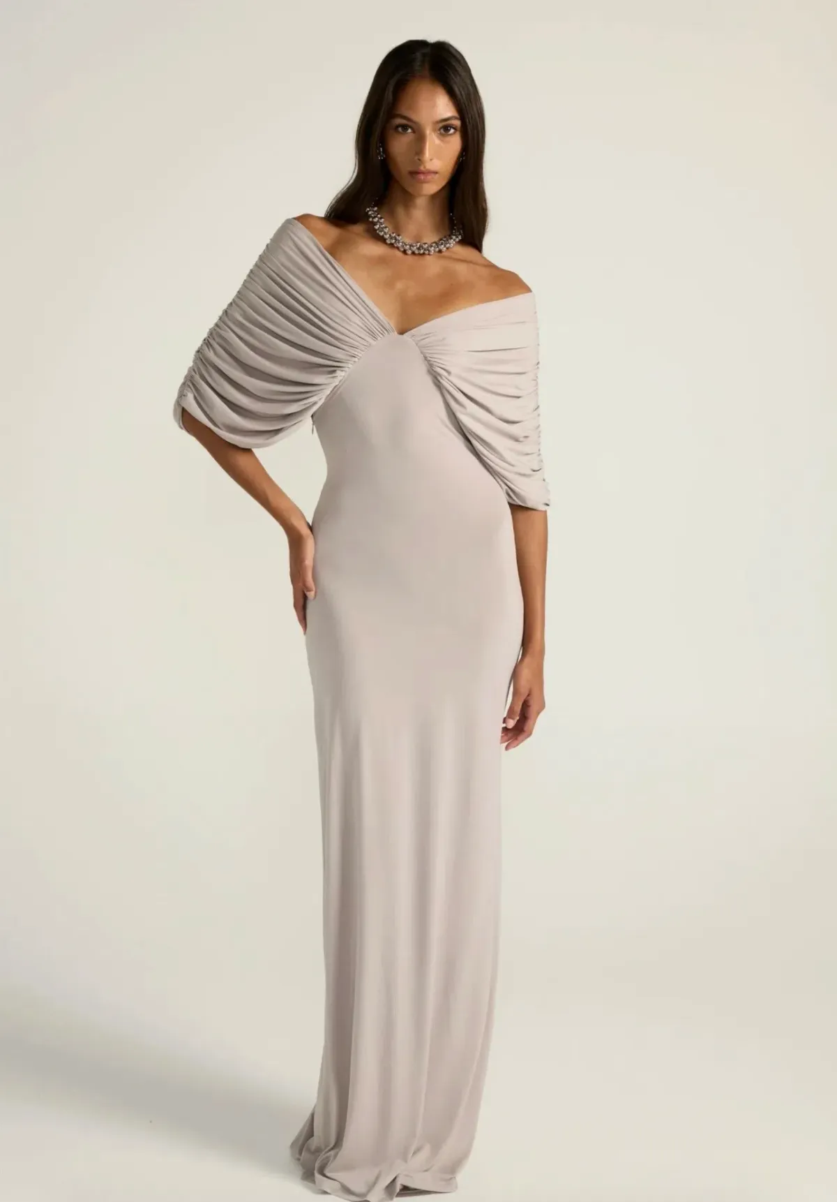 Ance Gria - Neve Dress in Grey Size M - Image 2