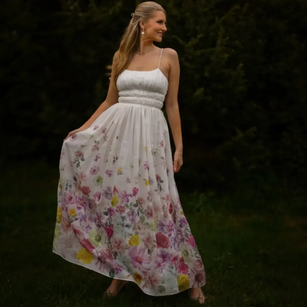 AJE Fleur Maxi Dress Size 10 - Image 3