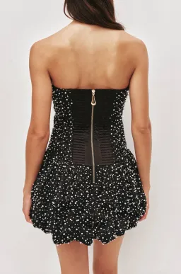 REGINA PEARL MINI DRESS | SIZE 8 for rent on The Volte - image 5