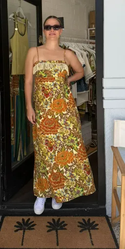 ALEMAIS LANA SQUARE DAY DRESS SIZE 14 for rent on The Volte - image 1