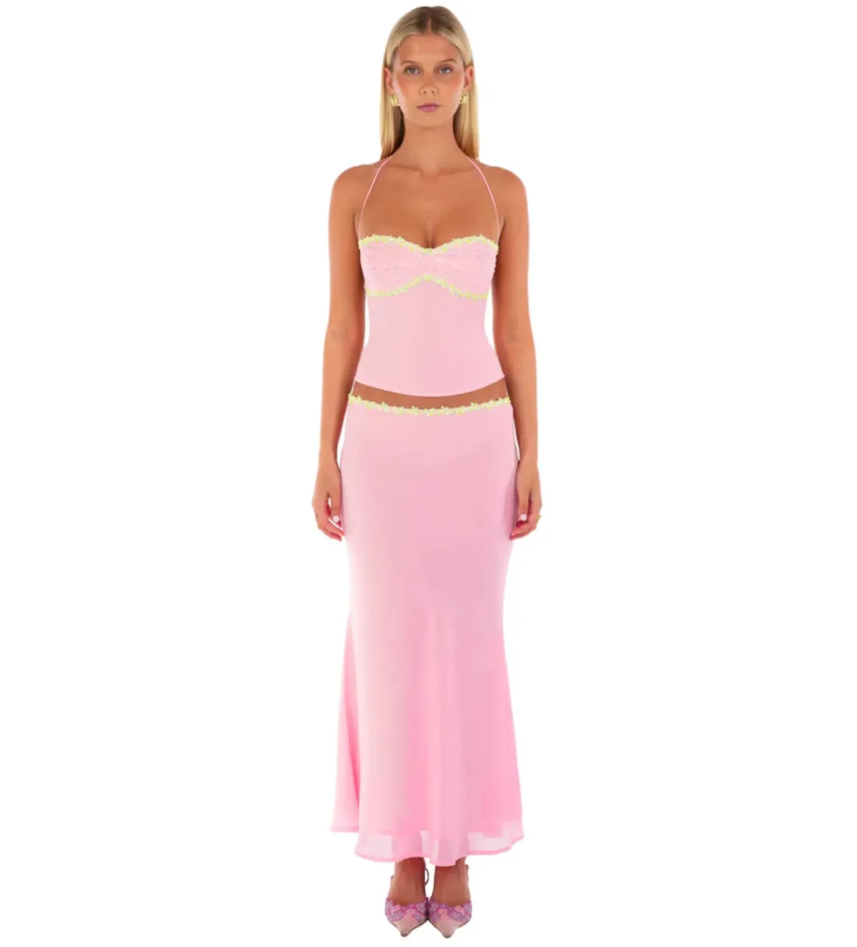 I Am Delilah Jemima Set in Lemonade Size XS/AU6 - Image 1