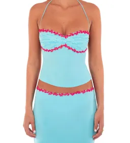 I Am Delilah Jemima Set in Sapphire Size S/AU8 for rent on The Volte - image 3