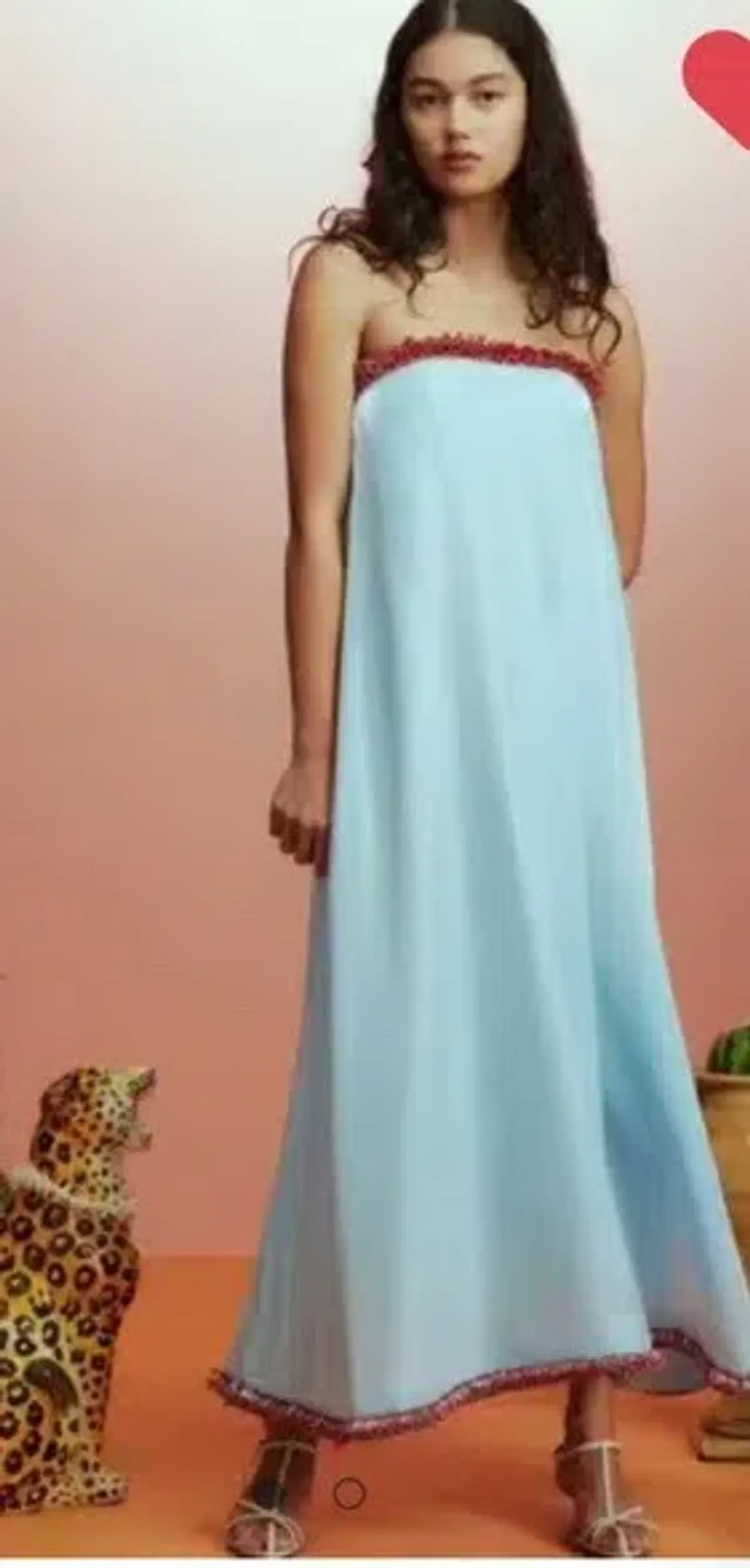 Alemais Orion Gown Sky Blue Size 12  - Image 3