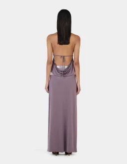 Ownley Aubergine Kyra Top & Francesca Skirt set  size S for rent on The Volte - image 2