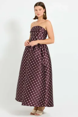 Pasduchas Alistair Midi Dress size 14  for rent on The Volte - image 2