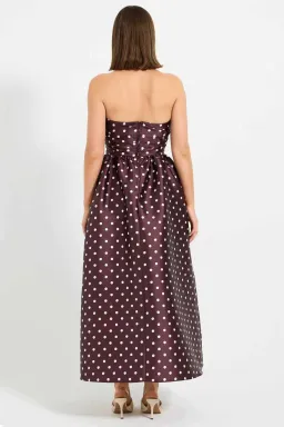 Pasduchas Alistair Midi Dress size 14  for rent on The Volte - image 3