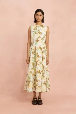 Lovaan Pollyanna Dress Hilary Print Size 8 for rent on The Volte - image 1