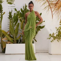 Abyss By Abby DEBUT Maxi In Green Size Medium / 10 AU for rent on The Volte - image 2