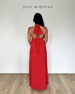 Calia Collection Antonia Maxi Dress Red Size 10 for rent on The Volte - image 4