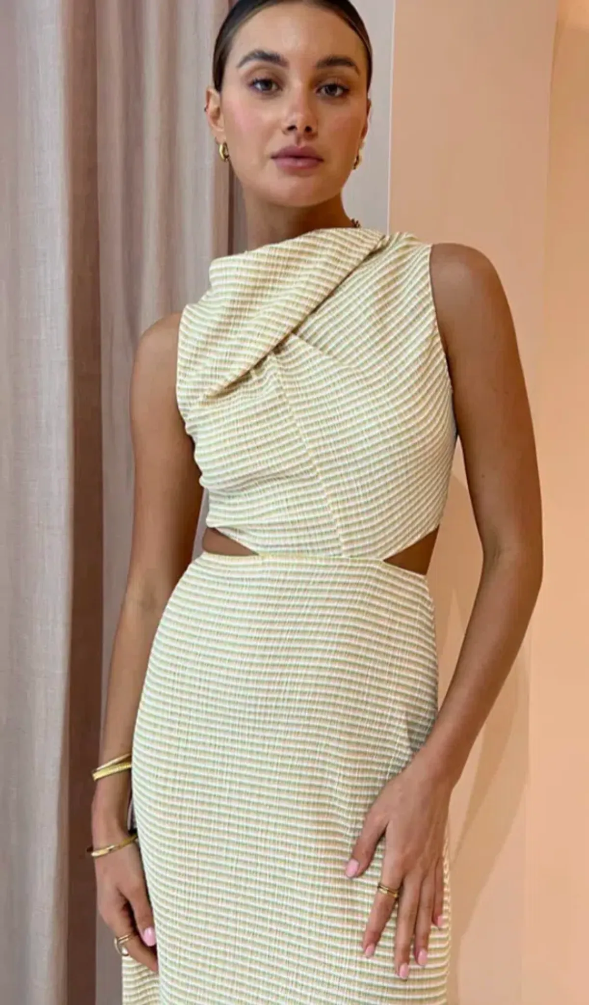 One Fell Swoop Bijoux Maxi Dress in Calipo - Image 2