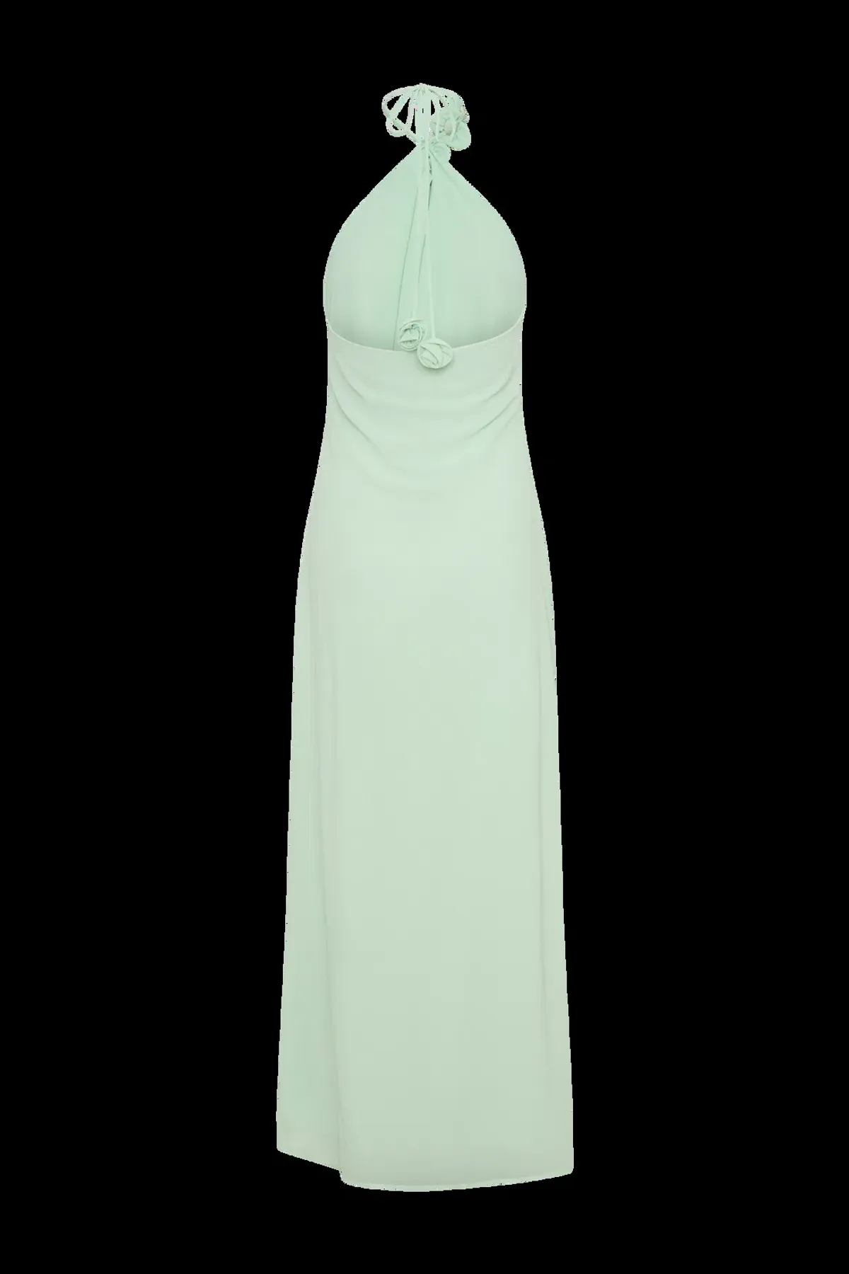 Meshki Rosalia Cowl Neck Maxi Dress Sage - Image 4