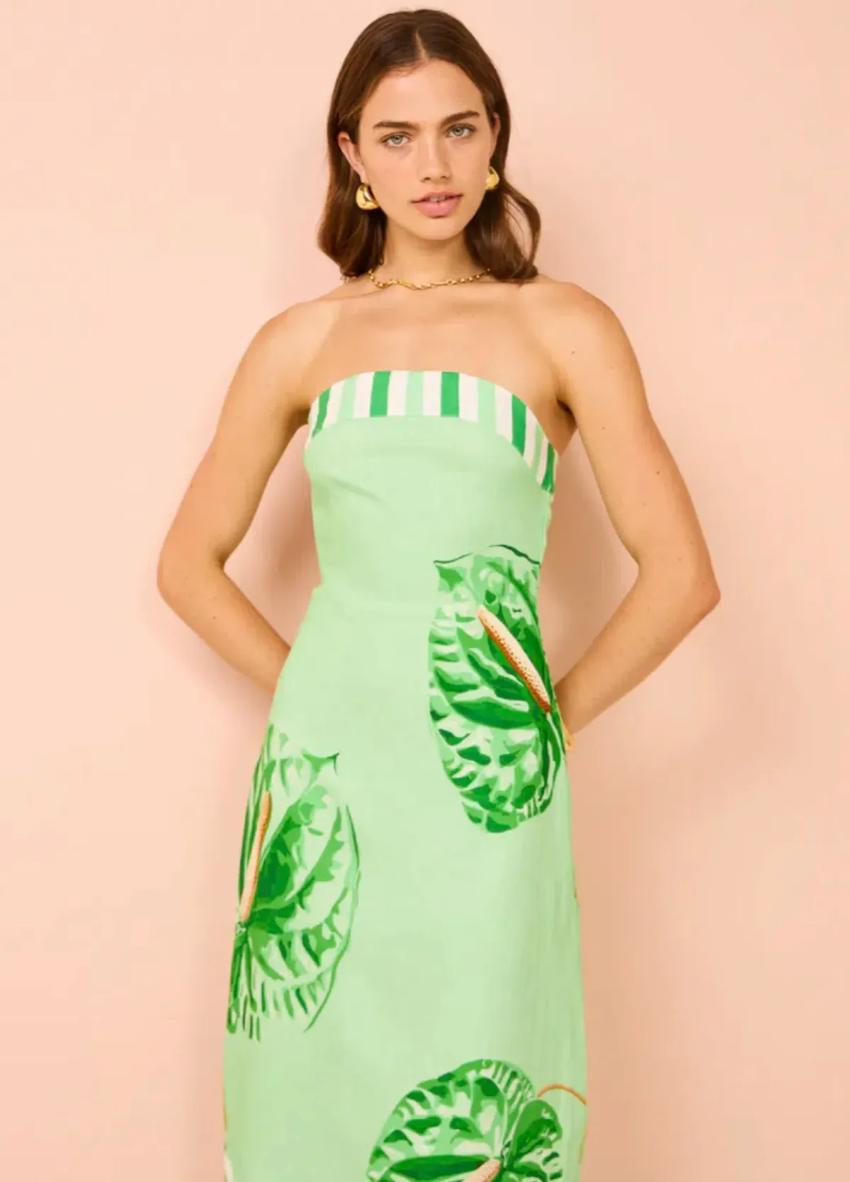 Aston Studio Maeve Dress – Midori Anthurium (Size 12) | RARE SOLD OUT - Image 8