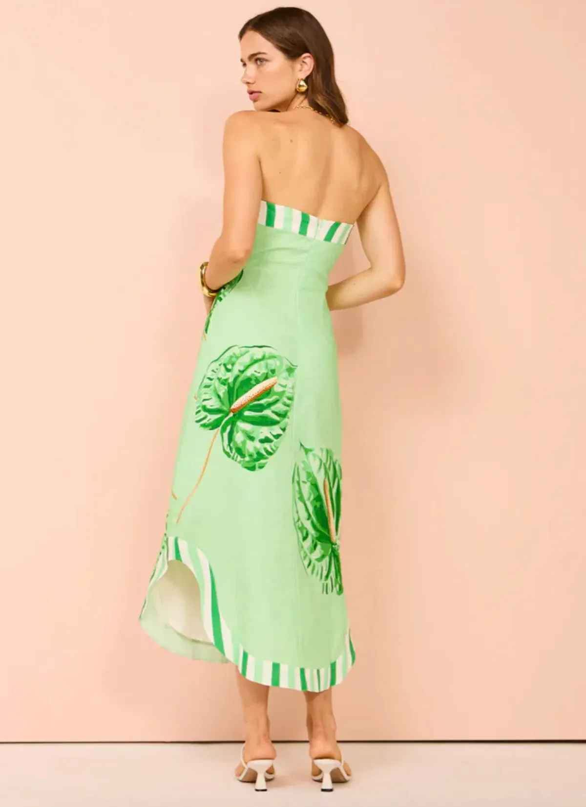 Aston Studio Maeve Dress – Midori Anthurium (Size 12) | RARE SOLD OUT - Image 4