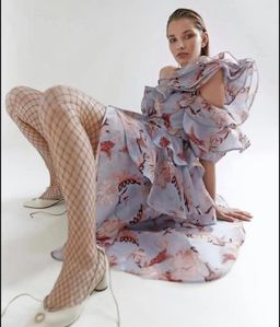 Thurley Folklore Frill Dress in size 8 for rent on The Volte - image 3