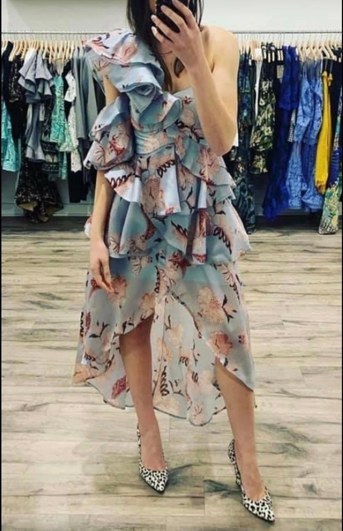 Thurley Folklore Frill Dress in size 8 - Image 4