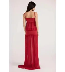 Ance Gria Romeo Gown in Red Size M/AU10 for rent on The Volte - image 2